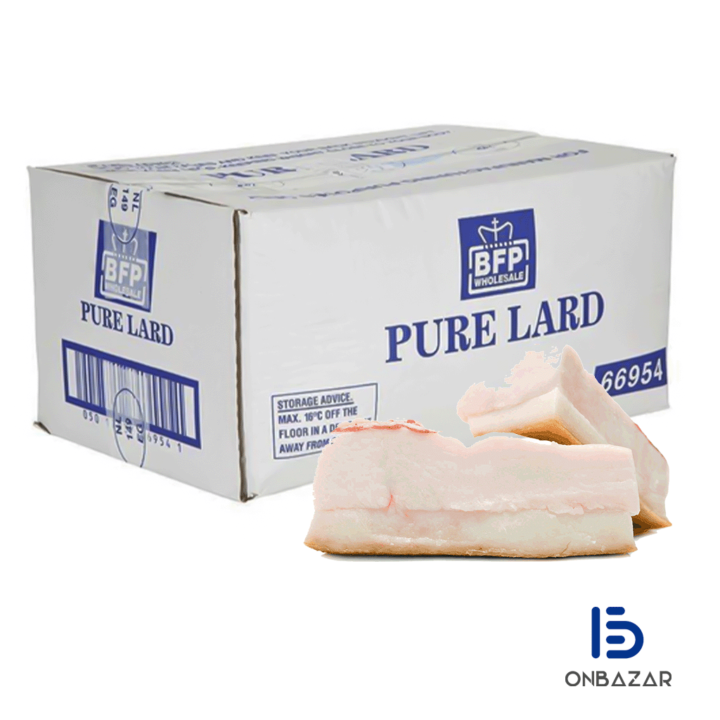 Manteca de cerdo en rama en libras